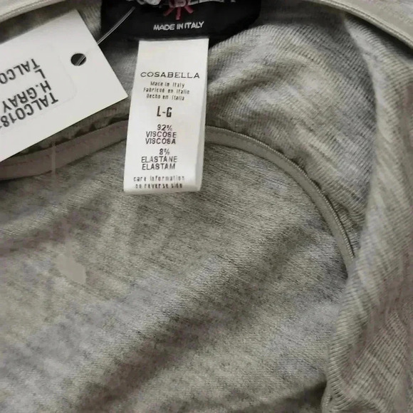COSABELLA CAMISOLE GRAY - Picture 4 of 4